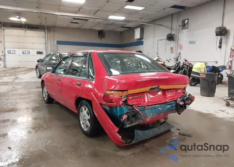 1993 Ford Escort Lx из США, поврежденный, VIN 1FAPP14J9PW157249